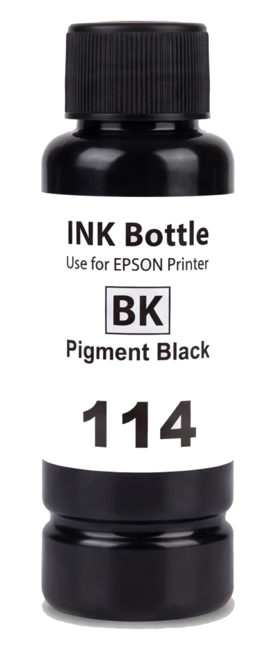 Epson 114 Tintenflasche Pigmentschwarz (kompatibel)